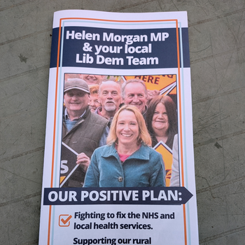 Thumbnail of leaflet - Liberal Democrats leaflet