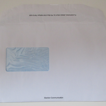 Thumbnail of leaflet - Reform UK leaflet
