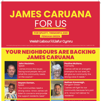 Thumbnail of leaflet - Labour Party leaflet