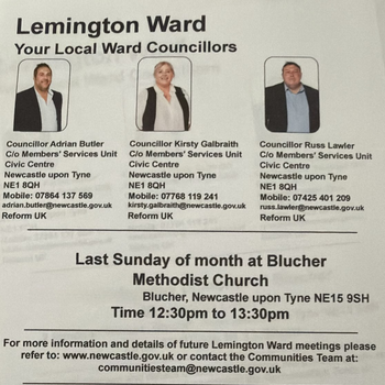Thumbnail of leaflet - Reform UK leaflet
