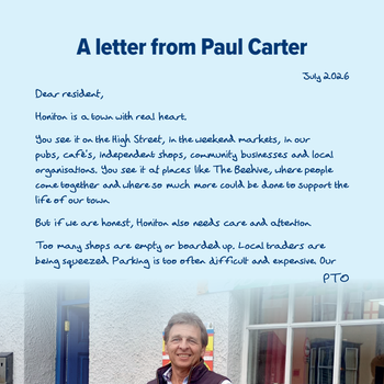 Thumbnail of leaflet - Conservative and Unionist Party leaflet