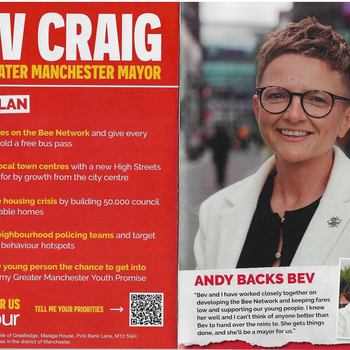Thumbnail of leaflet - Labour and Co-operative Party leaflet