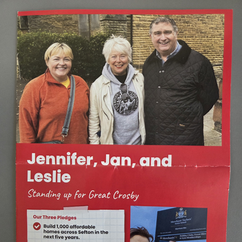 Thumbnail of leaflet - Labour Party leaflet