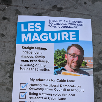 Thumbnail of leaflet - Conservative and Unionist Party leaflet