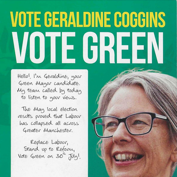 Thumbnail of leaflet - Green Party leaflet
