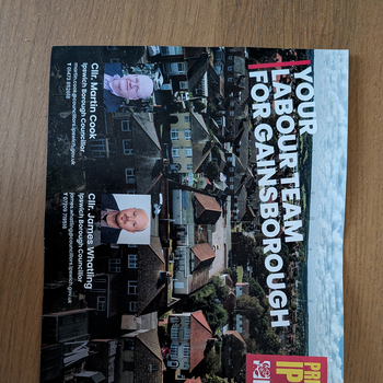 Thumbnail of leaflet - Labour Party leaflet