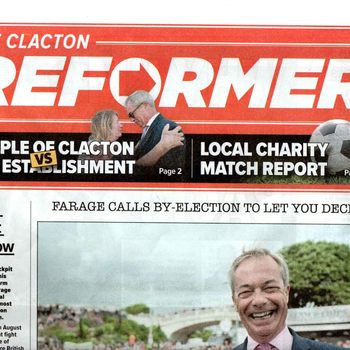 Thumbnail of leaflet - Reform UK leaflet