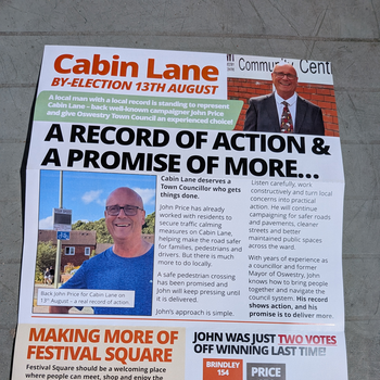 Thumbnail of leaflet - Liberal Democrats leaflet