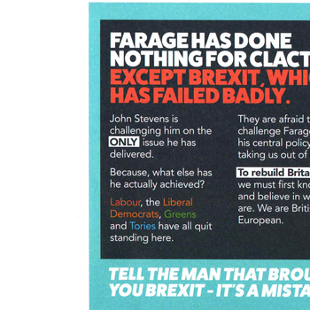 Thumbnail of leaflet - Rejoin EU leaflet