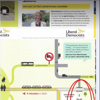 Thumbnail of leaflet - Liberal Democrats leaflet