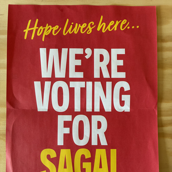 Thumbnail of leaflet - Labour Party leaflet