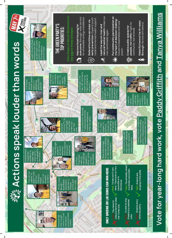 Green Party leaflet | ElectionLeaflets.org